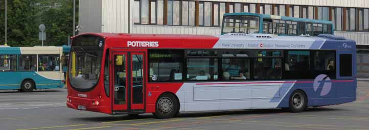 Potteries Cherry Route Volvo B7L Wright 66319